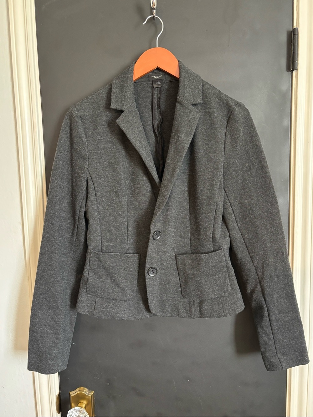 Ann Taylor Dark Gray Tailored Women's Blazer